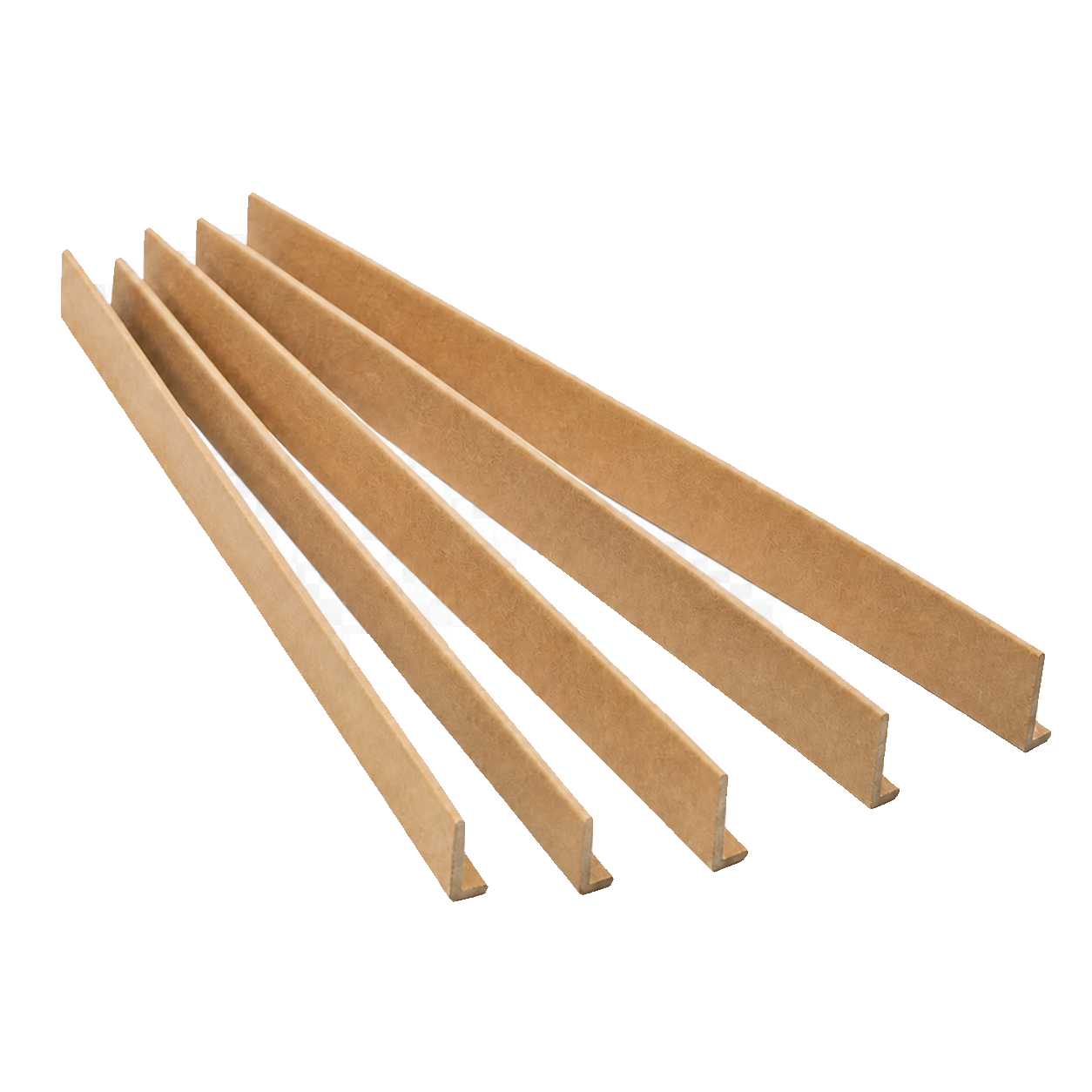 Esquineros kraft para protección de carga